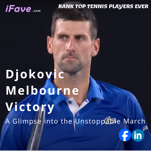 Banner image featuring Novak Djokovic in action